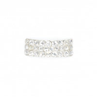 Buckles for Ghillies  - Annie - Crystal Clear Diamanté Irish Dance Pump Buckles