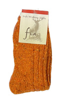 Fia Flecks Irish Walking Socks - Wool Blend