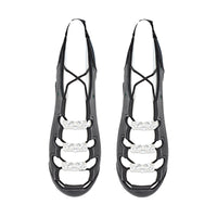 Buckles for Ghillies  - Tierna - Crystal Clear Diamente Irish Dance Pump Buckles