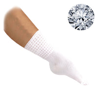 Antonio Pacelli Glitter Small Diamanté Ultra Low Irish Dance Poodle Socks
