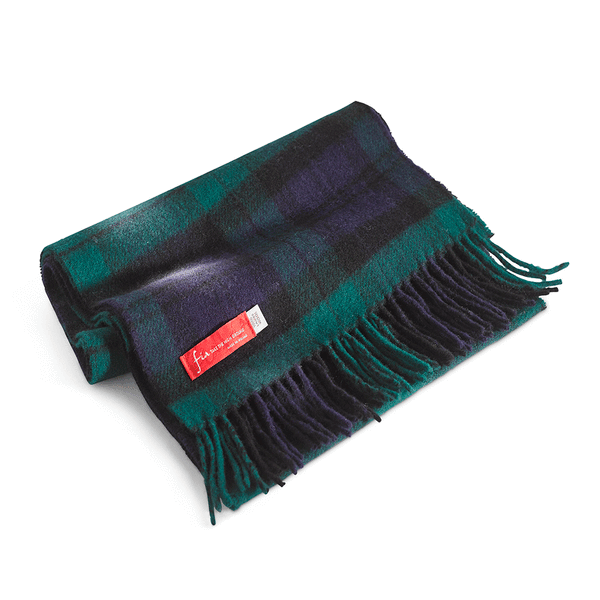 Fia Irish Wool Scarf - Aspen